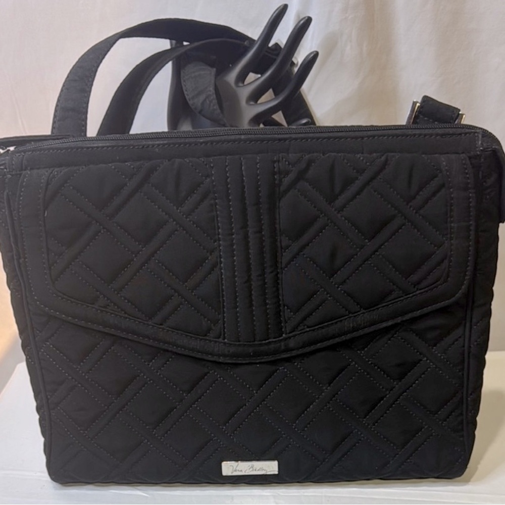 Vera Bradley Black Quilted Women's Bag